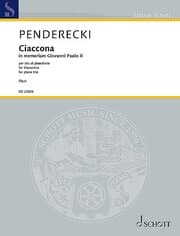 Cover von Ciaccona - In memoriam Giovanni Paolo II