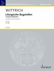Cover von Liturgische Bagatellen