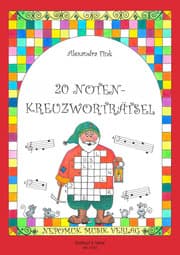 Cover von 20 Noten-Kreuzworträtsel