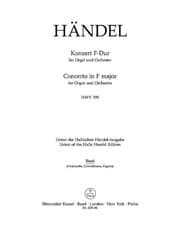 Cover von Konzert für Orgel und Orchester Nr. 13 F-Dur HWV 295 'The Cuckoo and the Nightingale'