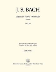 Cover von Lobet den Herrn, alle Heiden BWV 230