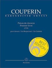 Cover von Pièces de clavecin. Premier livre für Cembalo