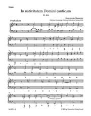 Cover von In nativitatem Domini canticum H 416