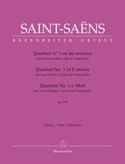 Cover von Streichquartett Nr. 1 e-Moll op. 112