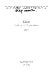 Cover von Duett für Oboe und Englisch Horn