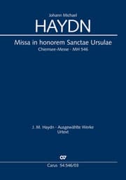 Cover von Missa in honorem Sanctae Ursulae (Klavierauszug)