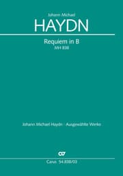 Cover von Requiem in B (Klavierauszug)