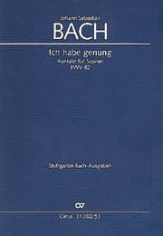 Cover von Ich habe genung (Klavierauszug)
