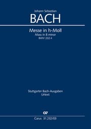 Cover von Messe in h-Moll (Klavierauszug)