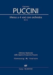 Cover von Messa a 4 voci con orchestra (Klavierauszug XL)