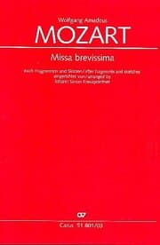 Cover von Missa brevissima (Klavierauszug)