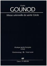 Cover von Messe solennelle de sainte Cécile (Klavierauszug XL)