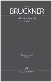 Cover von Missa solemnis (Klavierauszug)
