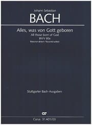 Cover von Alles, was Gott geboren (Klavierauszug)