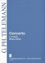 Cover von Concerto à 4 Flauti C-Dur