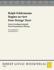 Cover von Beginn zu viert - Erstes Streichquartettspiel