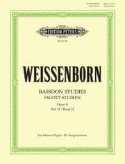 Cover von Fagott-Studien Heft 2: für Fortgeschrittene op. 8
