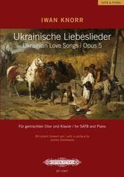 Cover von Ukrainian Love Songs Op. 5