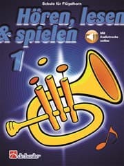 Cover von Hören, lesen & spielen 1 Flügelhorn