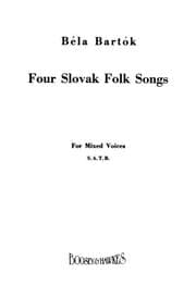 Cover von Vier slowakische Volkslieder