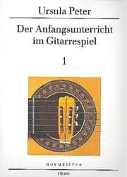 Cover von Der Anfangsunterricht im Gitarrespiel I