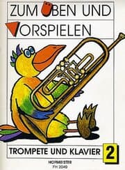 Cover von Zum Üben und Vorspielen: Trompete und Klavier 2