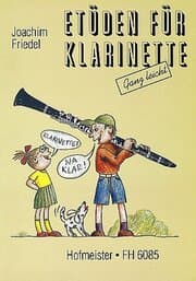 Cover von Etüden für Klarinette, ganz leicht