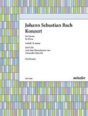 Cover von Konzert d-Moll