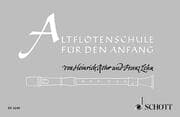 Cover von Altflötenschule für den Anfang