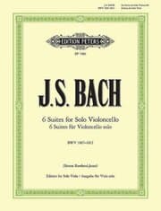 Cover von 6 Suites for Solo Violoncello BWV1007-1012 (for Viola)