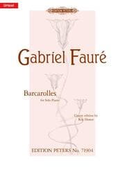 Cover von Barcarolles