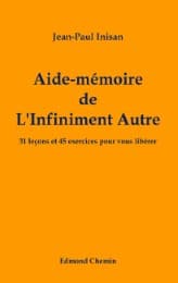 Cover von Aide-mémoire de l'Infiniment Autre