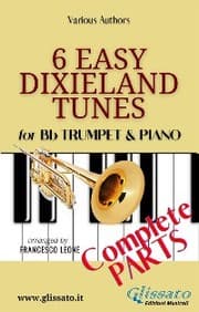 Cover von 6 Easy Dixieland Tunes - Trumpet & Piano (complete)