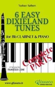 Cover von 6 Easy Dixieland Tunes - Bb Clarinet & Piano (complete)