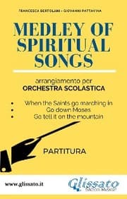 Cover von Medley of spiritual songs - partitura smim