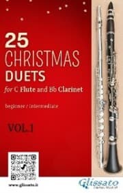 Cover von 25 Christmas Duets for Flute and Clarinet - VOL.1