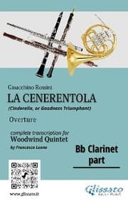 Cover von Bb Clarinet part of 'La Cenerentola' for Woodwind Quintet