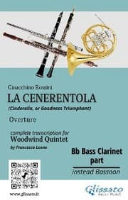 Cover von Bb Bass Clarinet (instead Bassoon) part of 'La Cenerentola' for Woodwind Quintet