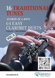 Cover von 16 Traditional Tunes - 64 easy Clarinet duets (Vol.3)