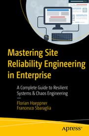 Cover von Mastering Site Reliability Engineering in Enterprise