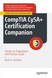Cover von CompTIA CySA+ Certification Companion