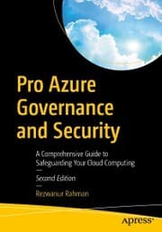 Cover von Pro Azure Governance and Security