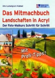 Cover von Das Mitmachbuch Landschaften in Acryl