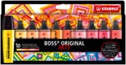 Cover von STABILO Boss Arty warme Farben 10er
