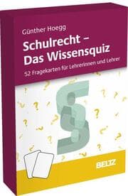 Cover von Schulrecht - Das Wissensquiz