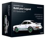 Cover von FRANZIS 67217 - Porsche 911 Carrera RS 2.7 Build Your Legend - Metall-Modellbausatz im Maßstab 1:24, inkl. Soundmodul und 72-seitigem Begleitbuch