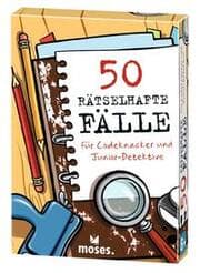 Cover von 50 rätselhafte Fälle für Codeknacker und Junior-Detektive