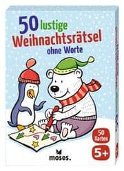 Cover von 50 lustige Weihnachtsrätsel ohne Worte