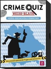 Cover von Crime Quiz - Weiß-blaue Mords-Geschichten und Verbrechen