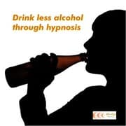 Cover von Drink less alcohol through hypnosis